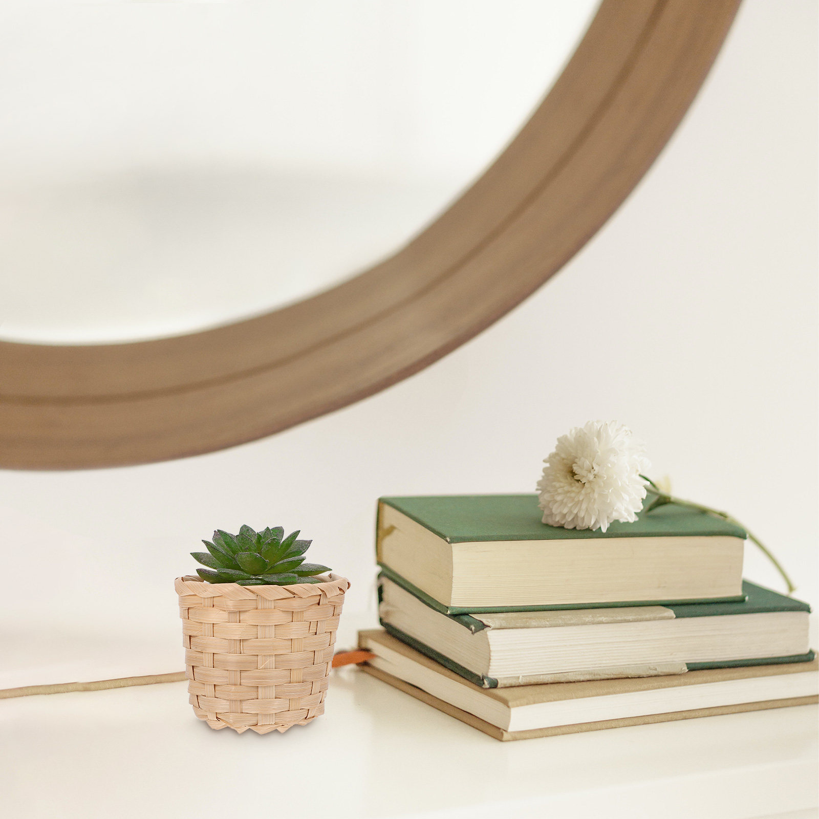 Sustainable Living Gifts - Set di 10 Cesti Intrecciati in